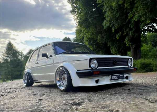 1:18 VW Golf MK1 GTI ABT BREITBAU + BBS RS = inkl. OVP